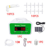 Solar Automatic Watering Pump Controller Timing Watering Irrigation System Flowers Plants Sprinkler Drip Irrigation USB Charging