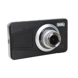 Car DVR HD 4 Inch Dual Lens Image 1080P Hidden Wide Angle Driving Recorder Dash Cam IPS Dual Lens Support Reversing Dual Cam