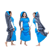Sleeping Bags Portable 4 Season Warm Cold Envelope Backpacking Solid Camping Sleeping Bags For Outdoor Traveling Hiking Thicken