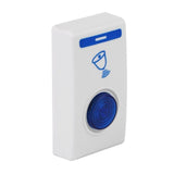 504D LED Wireless Chime Door Bell Doorbell &amp; Wireles Remote control 32 Tune Songs White Home Security Use Smart Door Bell