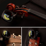 Rechargeable Guitar Tuner Clip on Tuner LCD for Chromatic Tuning Guitar Violin Ukulele Guitar Accessories WST-670