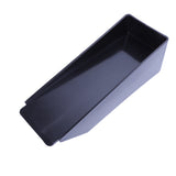 2 Pcs Professional Deluxetexas Hold'em Baccarat Poker Dealer Poker Card Shoe 1-6 Optionally Deputy(Black &amp; Transparent)