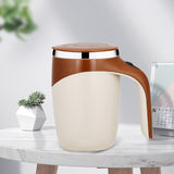Self Stirring Coffee Mug Stainless Steel Water Bottle Automatic Mixing Cup 380ml Magnetic Control Smart Coffee Cup for Home