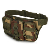 Outdoor Military Tactical Waist Bag Waterproof Nylon Camping Hiking Backpack Pouch Hand Bag Military Bolsa Style Mochila