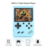 Vanpower 3inch Retro 500 Games Video Game Player Portable Pocket Mini Handheld Console Machine For Kids Nostalgic Player