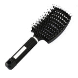 Women Hair Scalp Massage Comb Bristle&Nylon Hairbrush Wet Curly Detangle Hair Brushes for Salon Hairdressing Styling Tools
