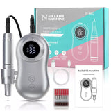 Professional Rechargeable 35000RPM Nail Drill Machine for Acrylic Nails Electric Nail File for Manicure Pedicure Shape Polish