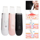 EMS Ultrasonic Skin Scrubber Facial Deep Cleaning Peeling Machine Remove Blackhead Acne Exfoliation Shovel Pore Cleaner Device