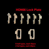 340 Pcs / Lot of Car Lock Reeds for Honda HON66 Lock Plate Automatic Lock Repair Accessories Locksmith Supplies