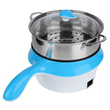 1.8L Multifunction Electric Cooker Low Power Non Stick Mini Hot Pot with Food Steamer 220V Kitchen Cooking Tools