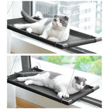 Cat Hammock Window Seat Suction Cups Shelf All -Around Sunbath Space Saving Window Mounted Cat Bed For Large Small Cat
