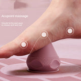 Silicon Massage Ball With Suction Cup For Psoas Thoracic Spine Upper Back Neck Scapula Foot Yoga Muscle Relax Massage Apparatu