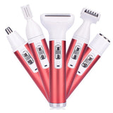5 In 1 Face Facial Body Hair Removal Lady Shaver Epilator Female Shaving Machine Electric Trimmer Bikini Depilatory