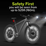 Dropship-36Pieces Bicycle Mountain Bike Spoke Mount Clip Tube Reflective Accessories Outdoor Spoke Reflectors for Bicycles