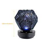 Rotating Table Lamp Kids Toy Home Bedroom Gifts Star Night Light Projector Modern USB For Baby Multifunction Romantic Led