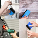 13 Pieces Felt Edge Squeegee Car Wrapping Tool Kits Felt Squeegee Applicator Tool Car Vinyl Window Wrap Tint Tool
