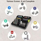 WORX 12V Brushless Motor Impact Cordless Electric Screwdriver WU132 Professional Tool with 42PCS Drill Bits Set Big Torque