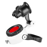 Magnifier with LED Light Metal Cutting Mirror Magnifying Glass for Jewelry Diamond Identification Detachable Lens 10X 20X 25X