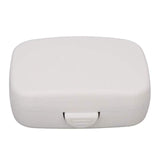 Portable Hearing Aids Case Large Capacity Portable Quadrate Black Hearing Aids Storage Box for Home Outdoor Travelling Health