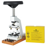 5700 Wood Table Watch Back Open Close Tools Bench Wristwatch Opener With 6 Opener Dies for Rolex Watches Watchmakers Tools 65mm