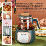Baby Thermostat Milk Modulator Glass Kettle Intelligent Heat Preservation Brewing Machine Powder Hot Warm Magic Device