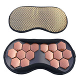 High Quality Eye Care Tourmaline magnetic therapy Anti-Fatigue Eye Massager Sleep/Travel Eyepatch Mask Eyeshade Mask Blindfold