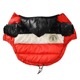 Pet Clothes Autumn/winter Cotton Clothes with Hood Dog Clothes Teddy Puppy Warm Two-legged Cotton Coat Pet Supplies