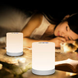 LED Hand Lift Touch Dimmable RGB Color Changing LED Night Light Touch Control Bedside Table Lamp
