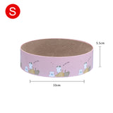 Cat Toy Scratch Pad Corrugated Cat Scratcher Cardboard Scratching Bowl for Kitten Nail Scraper Lounge Couch Bed Modern Design