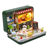 Doll House Model for Kids Birthday Gift Classic Educational Assemble Toys 3 Styles Creative DIY Dollhouse Toys