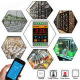 Top Tuya Smart Life WIFI Temperature Sensor Heating Boiler Cool Controller Remote Switch Thermometer Thermostat Alarm App