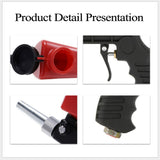 Adjustable Sandblasting Gun Portable Sand Blaster Sand Blasting Machine Gravity Small Handheld Pneumatic Blasting Gun Set