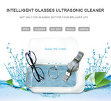 42khz Ultrasonic Cleaner  450ml 30W Jewelry Glasses Circuit Board Makeup brush Cleaning Machine Intelligent Control Ultrasonic