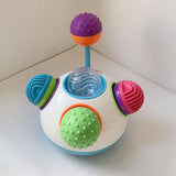Durable Sensory Balls for Baby Kids Soft and Textured Massage Ball With Lights Music Educational Tactile Senses Ball Toy