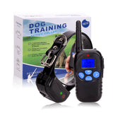 Pet Dog Training Collar Electric Shock Vibration Collars Waterproof Charging 300 Meters Remote Training Dog Device