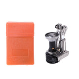 Ultralight Backpacking Canister Travel Camp Stove Burner with Piezo Ignition New