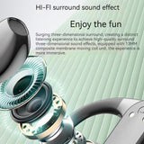 Q2s Wireless Bluetooth-compatible Headset Digital Display Ear-mounted Binaural Waterproof Sports Earphones