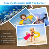 40/80 sheets Liene Photo Printer Comsuption Print Paper 4x6'' &amp; 2 Cartridge Water-resistant and Oxidation-resistant