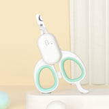 Pet Dog Cat Nail Clipper Professional Cutter USB Grooming Clippers Scissors Pet Nail Trimmer for Cats Dogs with LED -UV- Light
