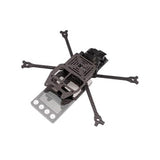 BETAFPV X-Knight 360 Carbon Fiber Frame Kit 250mm Wheelbase Support Insta ONE R and GoPro MAX for FPV RC Racing Drone