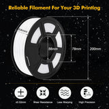 ABS Plastic 3D Printer Filament 5Rolls/set 1.75MM Refills 3D Printing Consumable Material 100% No Bubble Eco-friendly BELIVEER