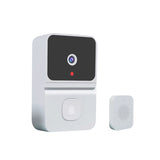 Wireless Video Doorbell Camera Smart Doorbell with 450P Night Vision 2-Way Audio Cloud Storage Battery Powered