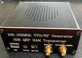 10K-220MHz VFO/RF Genetor SDR QRP HF Trans 1Hz  5kHz  10Hz  Homebrew QRP