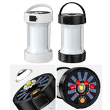 Portable USB/Solar Rechargeable 4 Mode LED Camping Light Outdoor Lantern Hiking Lamp Bulb