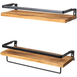 Antique Floating Wall Shelves Floating Wall Shelves Wooden Floating Shelves-Kitchen, Bathroom and Bedroom Decorative Storage-Set