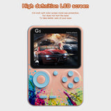 2021 Portable G5 3.0inch LCD Soft Color Screen Handheld Game Console High Definition with 500 Retro Games 3.5mm Earphone Output