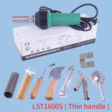Hand held air gun plastic welding gun hot air blower pvc banner welder for plating tank car bumper LESITE LST1600S