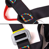 Tree Arborist Rappelling Climbing Protection Harness Seat Safety Sitting Bust Belt Black