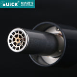 QUICK 857DW+ Soldering Station 580W Adjustable Hot Air Gun Station with Heater Helical Wind Air Gun SMD Hot Rework Station