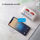 2022.Bluetooth Loudspeaker Wireless Sound Box Digital Alarm Clock Cordless FM Radio Support TF Card USB 5.0 with LED Display